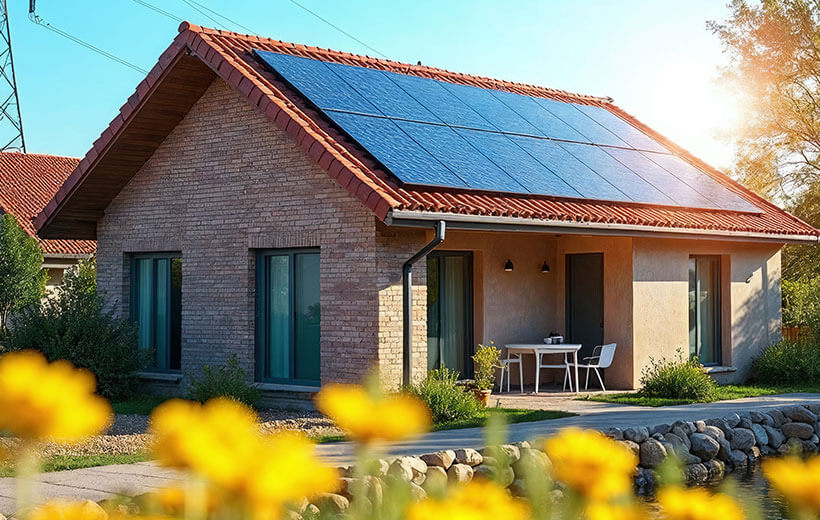 Panneaux photovoltaïques installés par Premium ENR